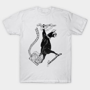 Eighties Music sloth T-Shirt